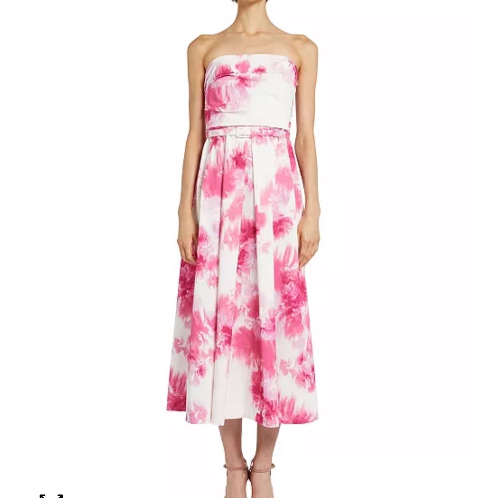 Ecuador Printed Bustier Dress